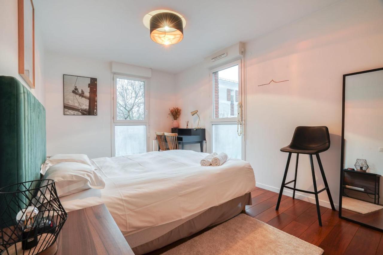 Apartament Magnifique Appart Stade De France Gare Terasse Paris 6 Pers Saint-Denis  Zewnętrze zdjęcie